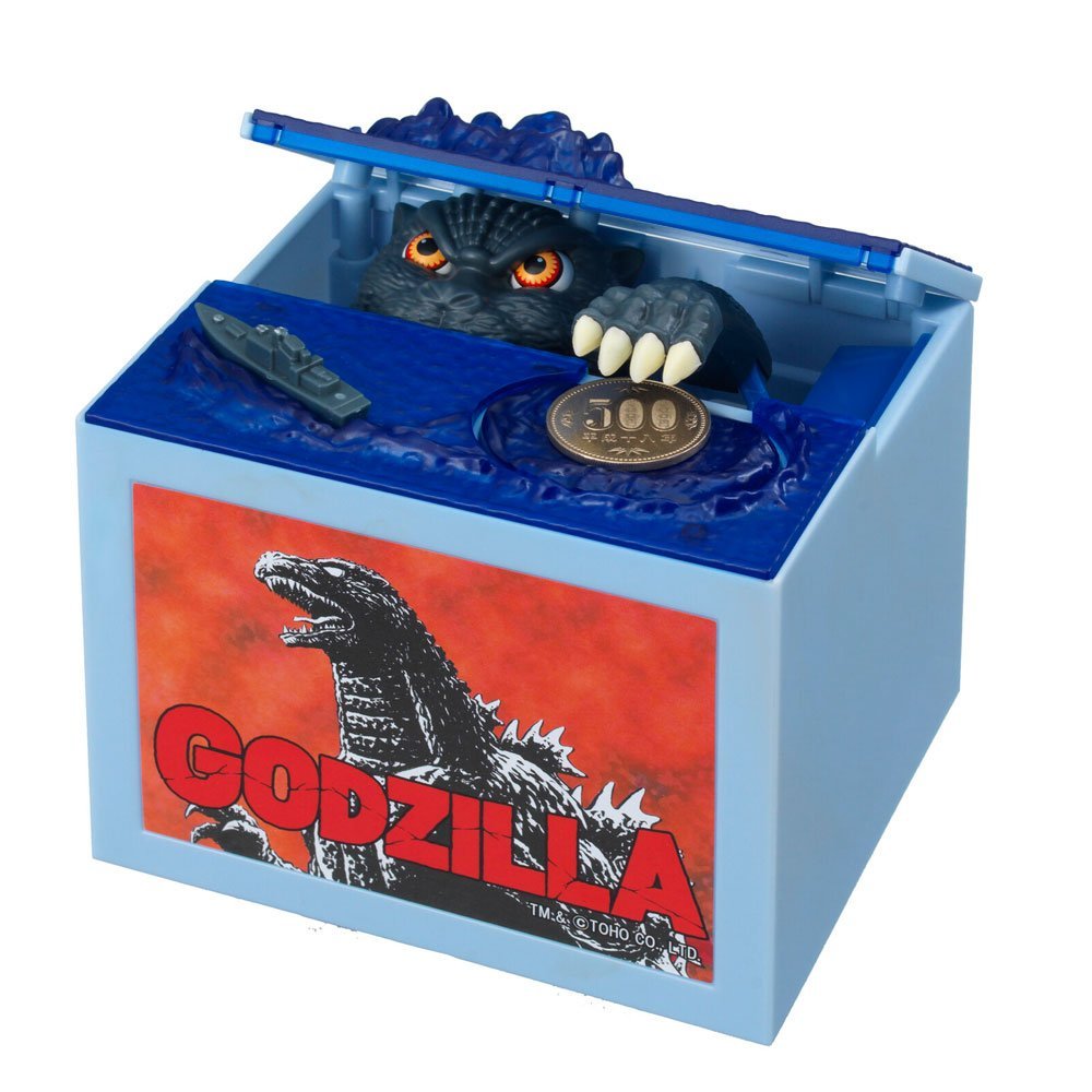 SHINE GODZILLA COIN BANK