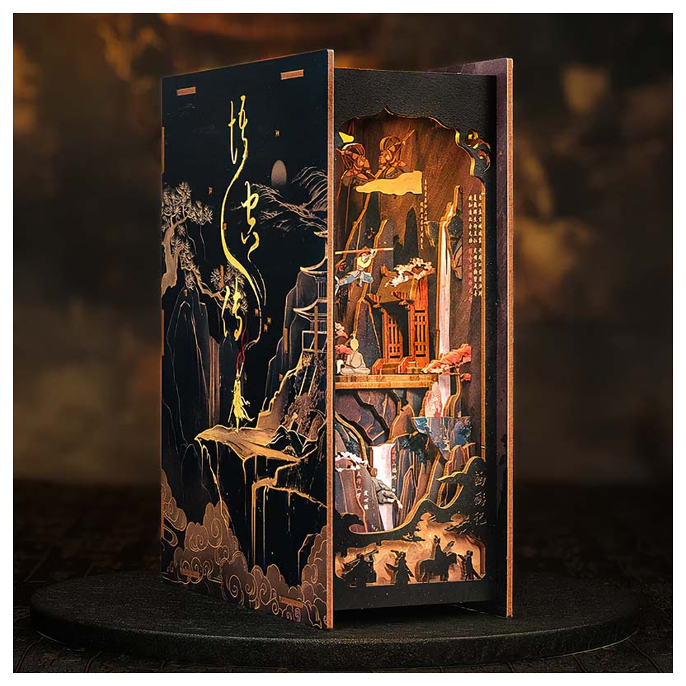 SEPARADOR SUJETA LIBROS THE LEGEND OF WUKONG PUZZLE 3D | CUTE BEE