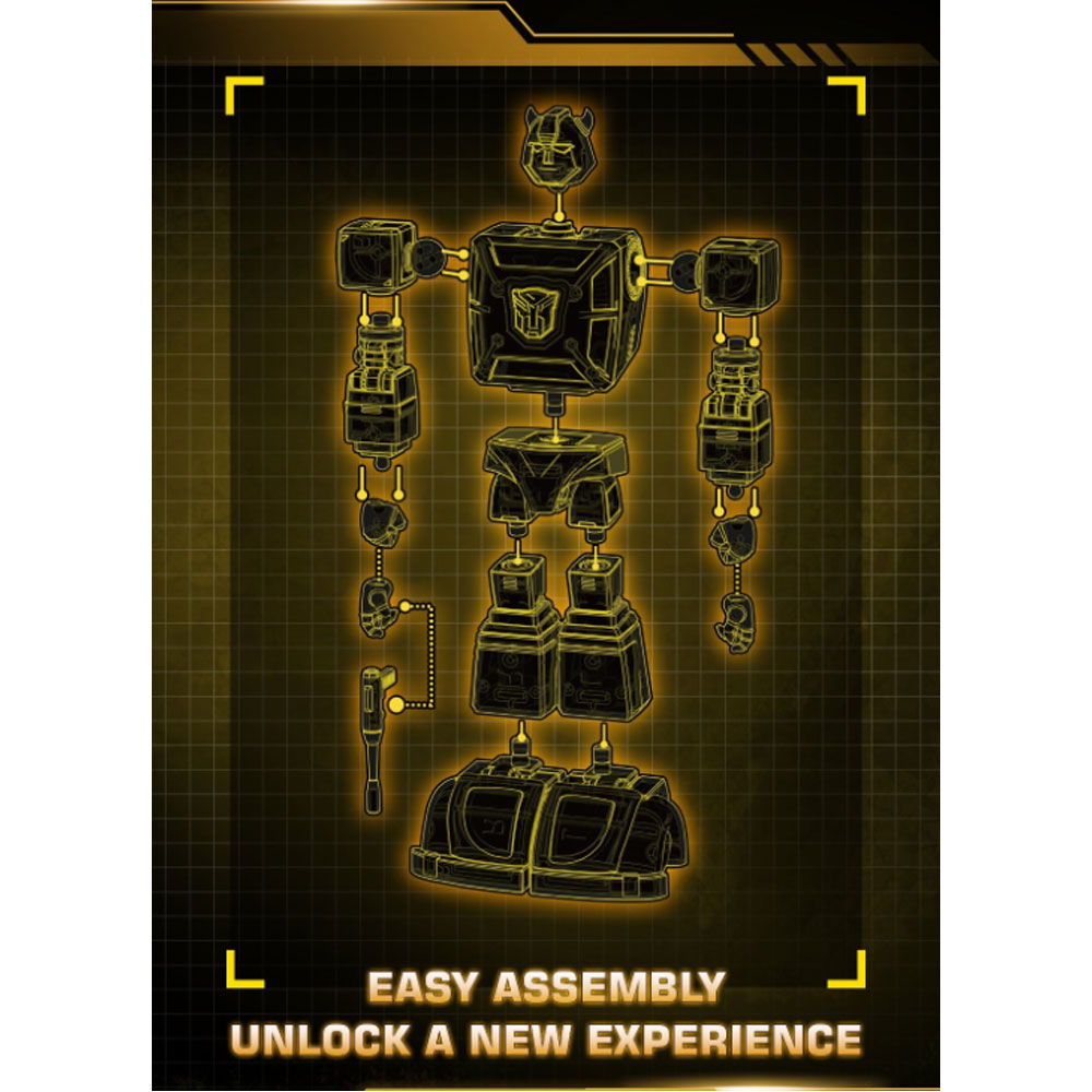 TRANSFORMERS GENERATION ONE BUMBLEBEE MODEL KIT AMK SERIES