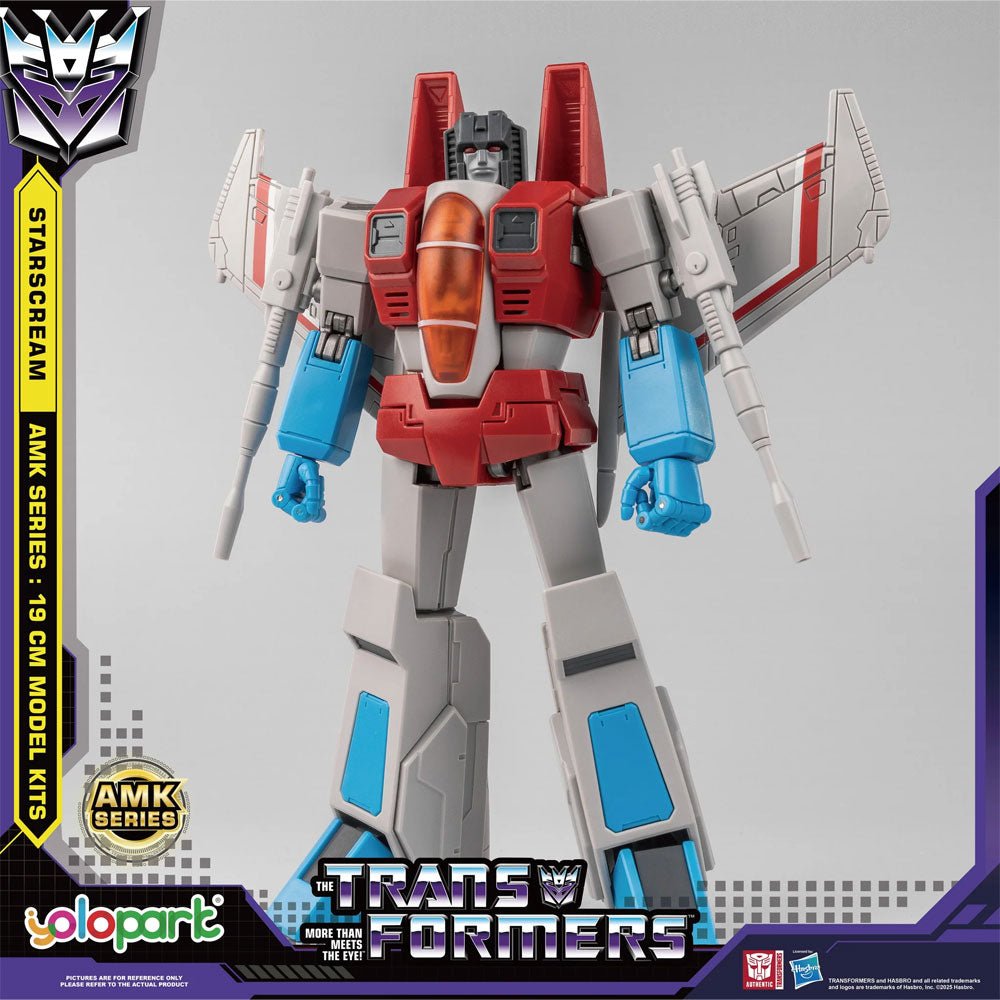 TRANSFORMERS GENERATION ONE STARSCREAM MODEL KIT AMK SERIES