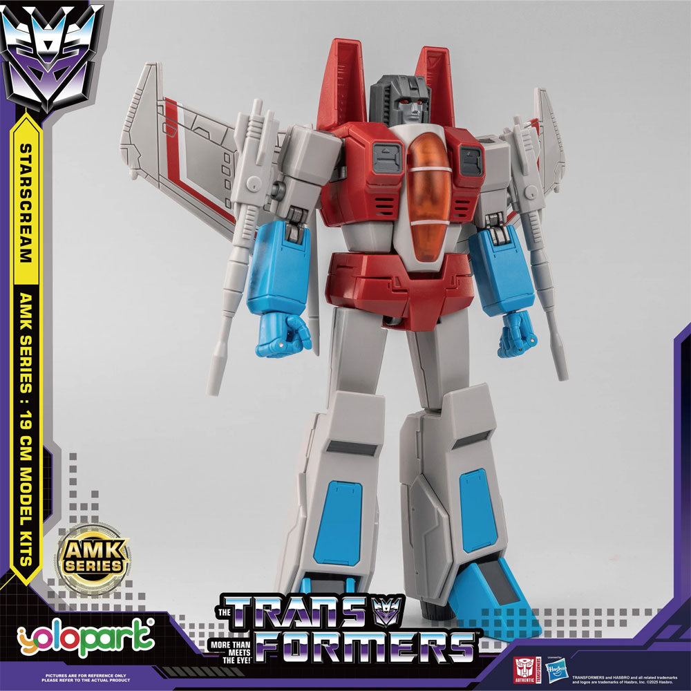 TRANSFORMERS GENERATION ONE STARSCREAM MODEL KIT AMK SERIES
