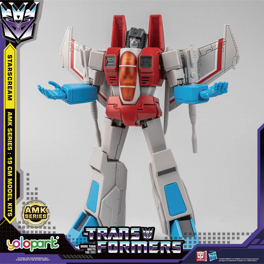 TRANSFORMERS GENERATION ONE STARSCREAM MODEL KIT AMK SERIES