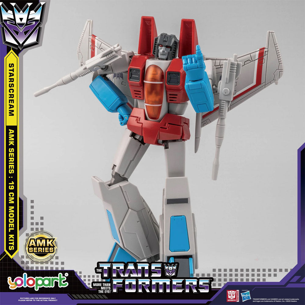 TRANSFORMERS GENERATION ONE STARSCREAM MODEL KIT AMK SERIES