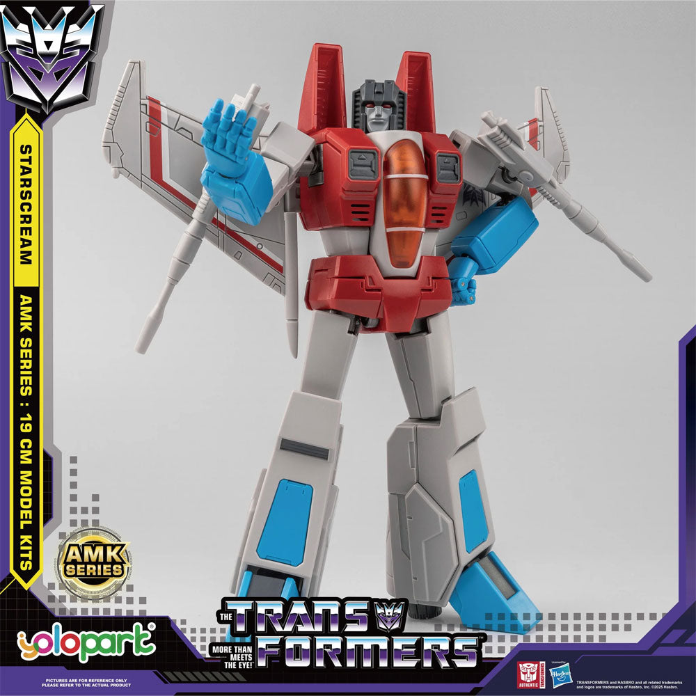 TRANSFORMERS GENERATION ONE STARSCREAM MODEL KIT AMK SERIES