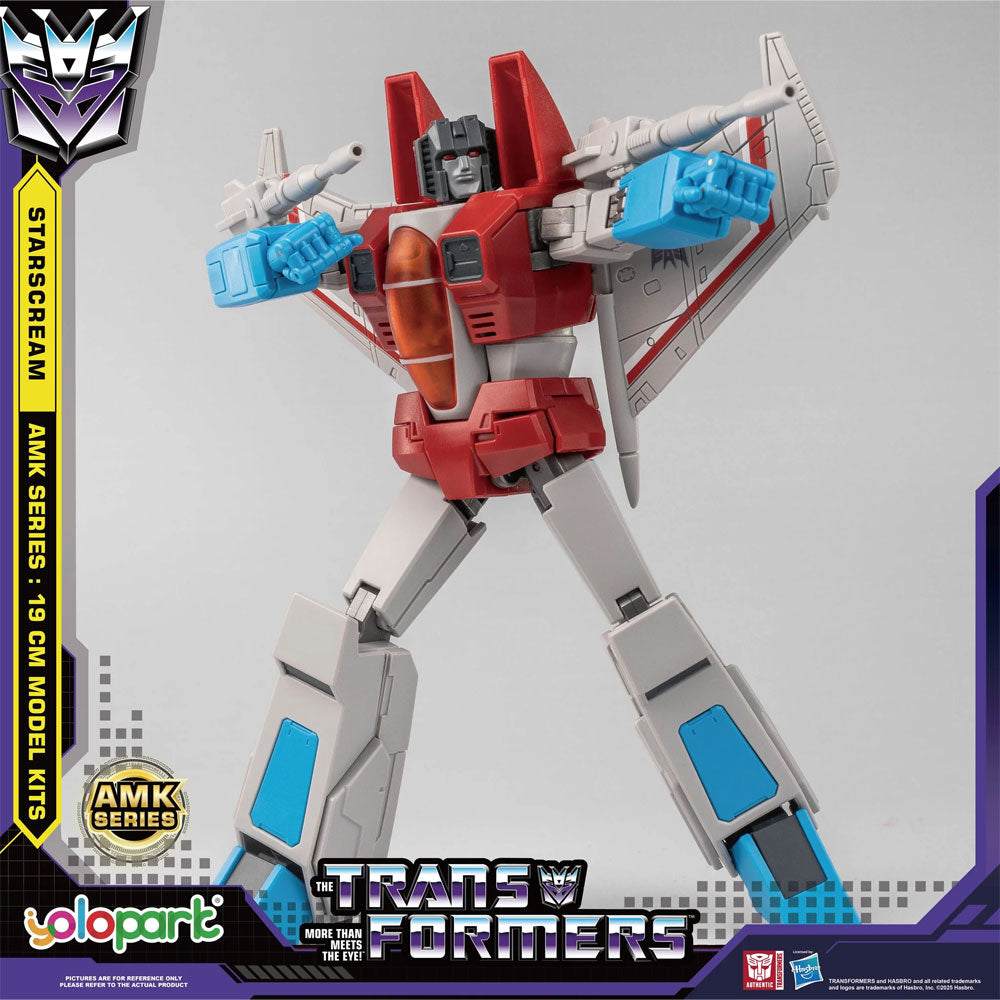 TRANSFORMERS GENERATION ONE STARSCREAM MODEL KIT AMK SERIES