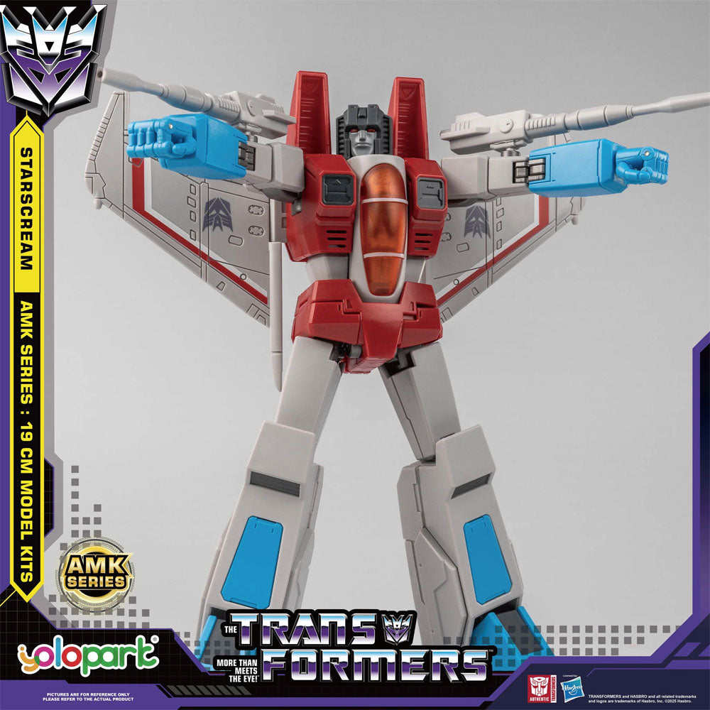 TRANSFORMERS GENERATION ONE STARSCREAM MODEL KIT AMK SERIES