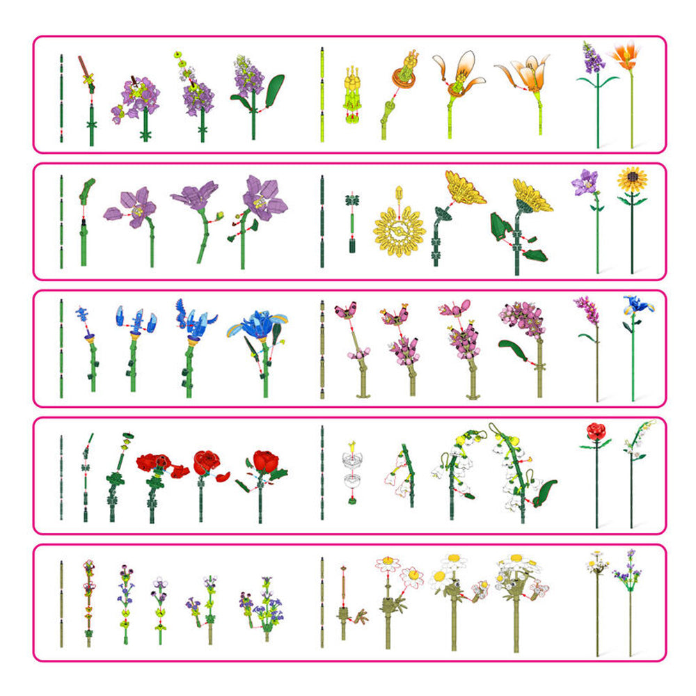 BLOQUES SORPRESA MAX FLOWERS (1U)